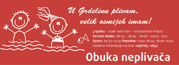 Grdelin - Obuka nepliva�a 2012